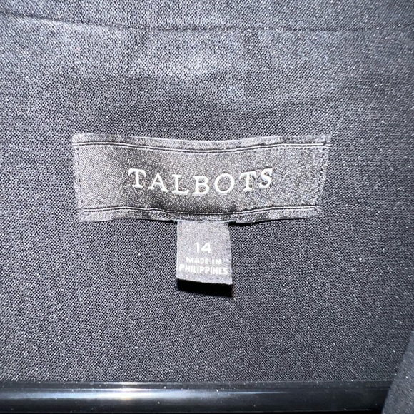 Talbots Classic Black Suit Jacket - Picture 2 of 6